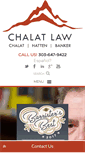 Mobile Screenshot of chalatlaw.com